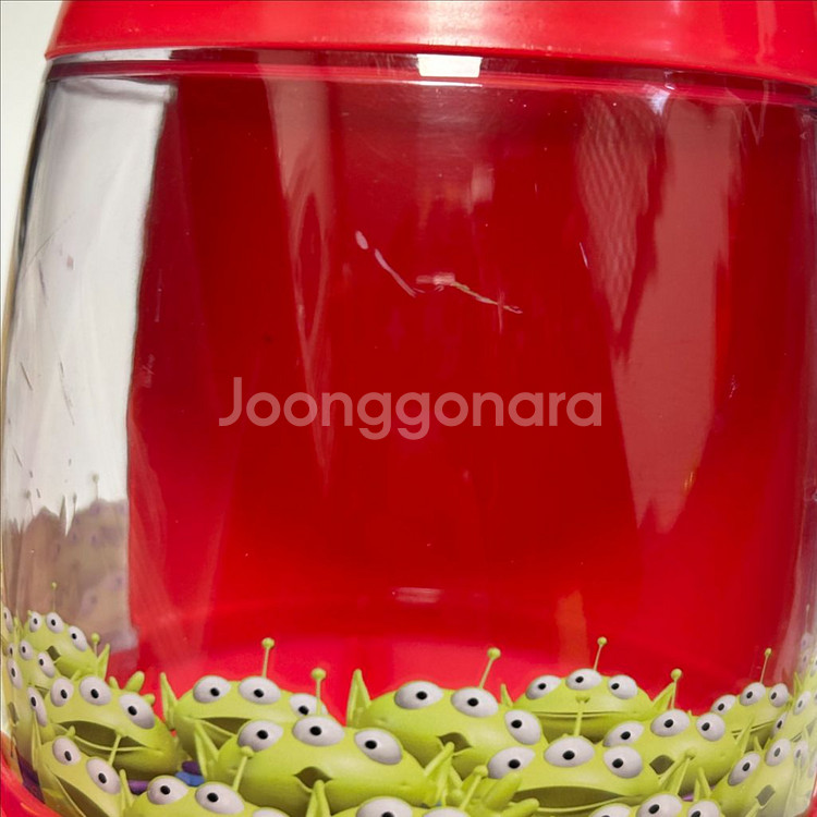 디즈니 토이스토리 알린 로켓 팝콘통 다용도 보관함--2
