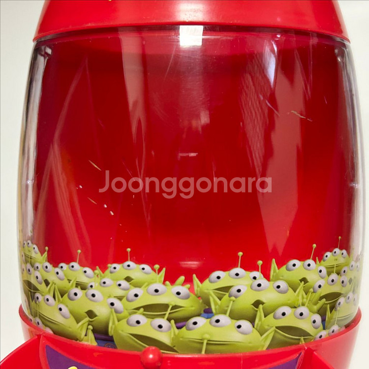 디즈니 토이스토리 알린 로켓 팝콘통 다용도 보관함--3