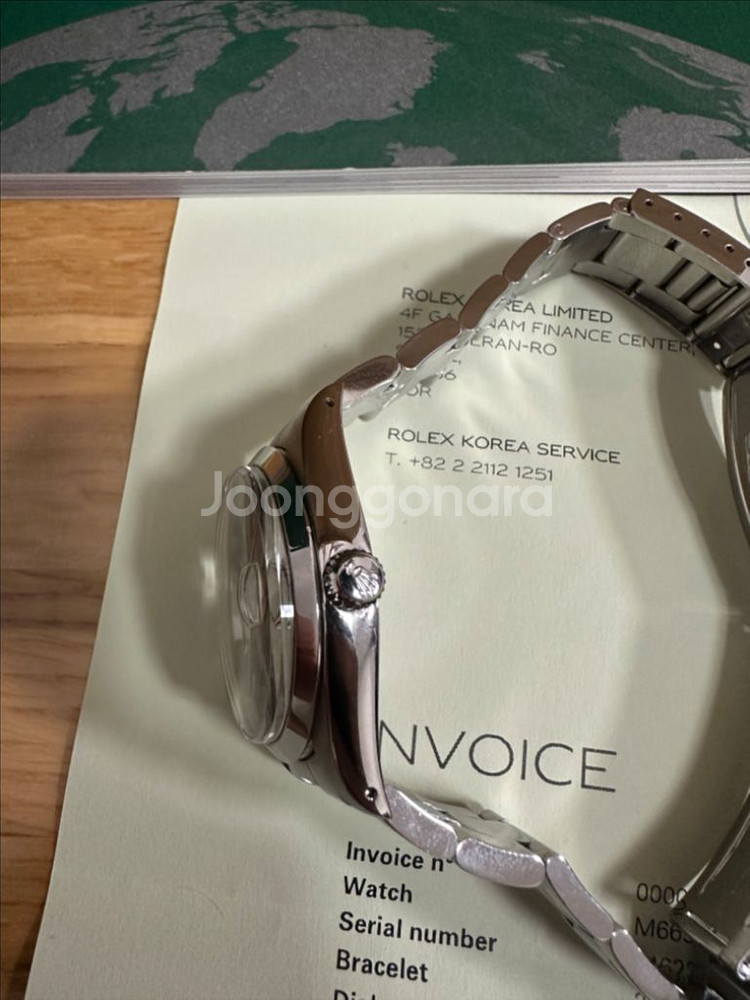 롤렉스 6694 오이스터데이트 34mm--5