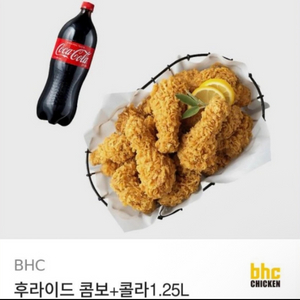 bhc 후라이드콤보 콜라