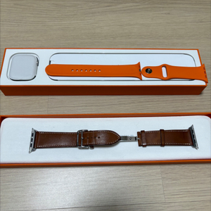 애플워치9 에르메스 실버45mm
