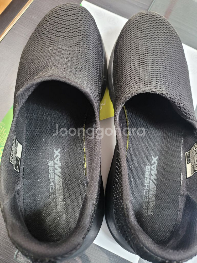 스케쳐스 GO WALK MAX 슬립온 블랙 270--4