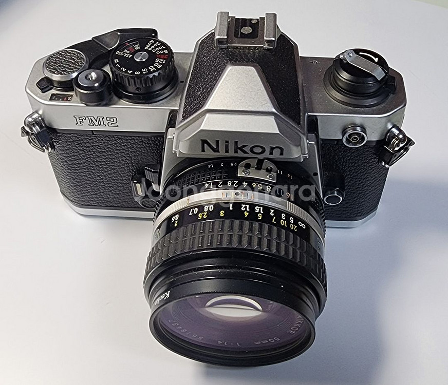 NIKON니콘 FM2필름카메라(바디+50mm렌즈--0