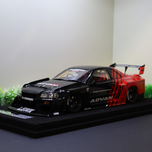 (주말특가)이노18 GTR R34 1:18 오토아트