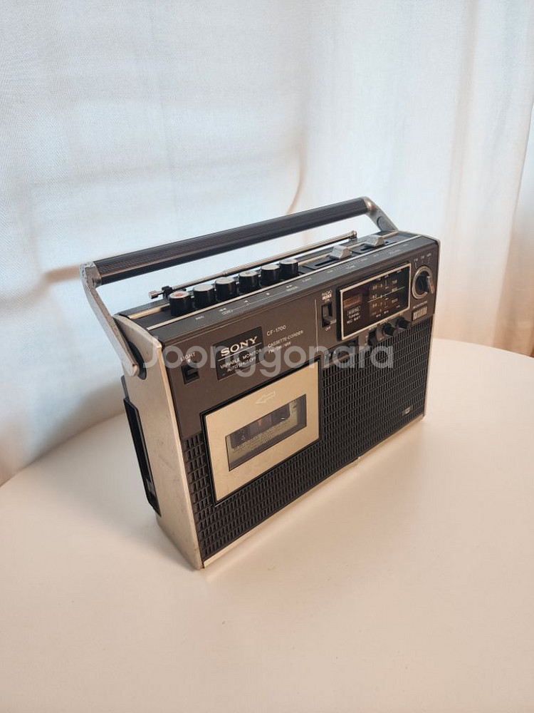 소니 빈티지 카세트 플레이어 CF-1700--2
