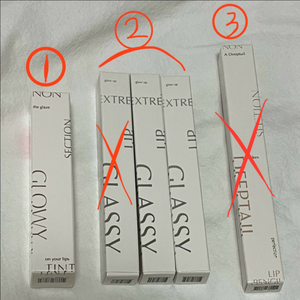 (새상품) 라뮤끄 에크멀 틴트, 립 글라시, 립 펜슬