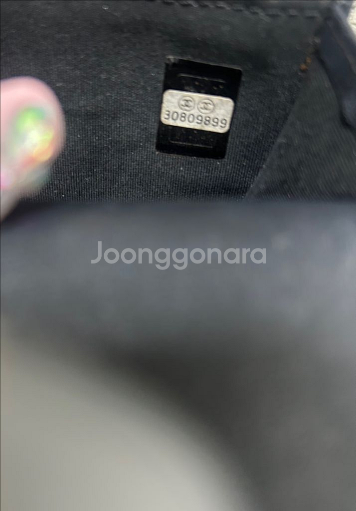 샤넬 제니 진주가방--8