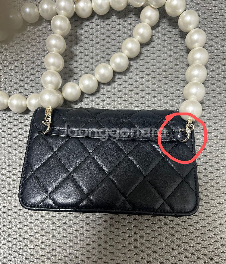 샤넬 제니 진주가방--9