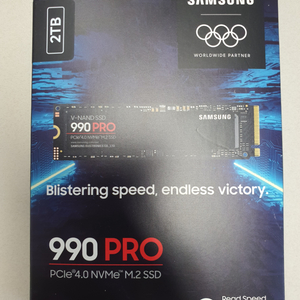 (미개봉, 정품) 삼성 990 PRO 2TB SSD