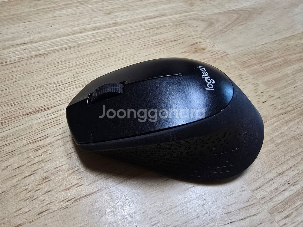 로지텍 M331 무선 마우스 블랙 색상--1