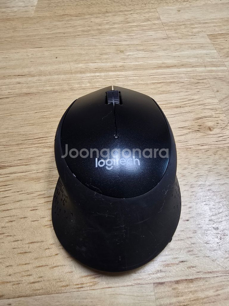로지텍 M331 무선 마우스 블랙 색상--2