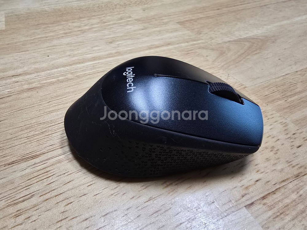 로지텍 M331 무선 마우스 블랙 색상--3