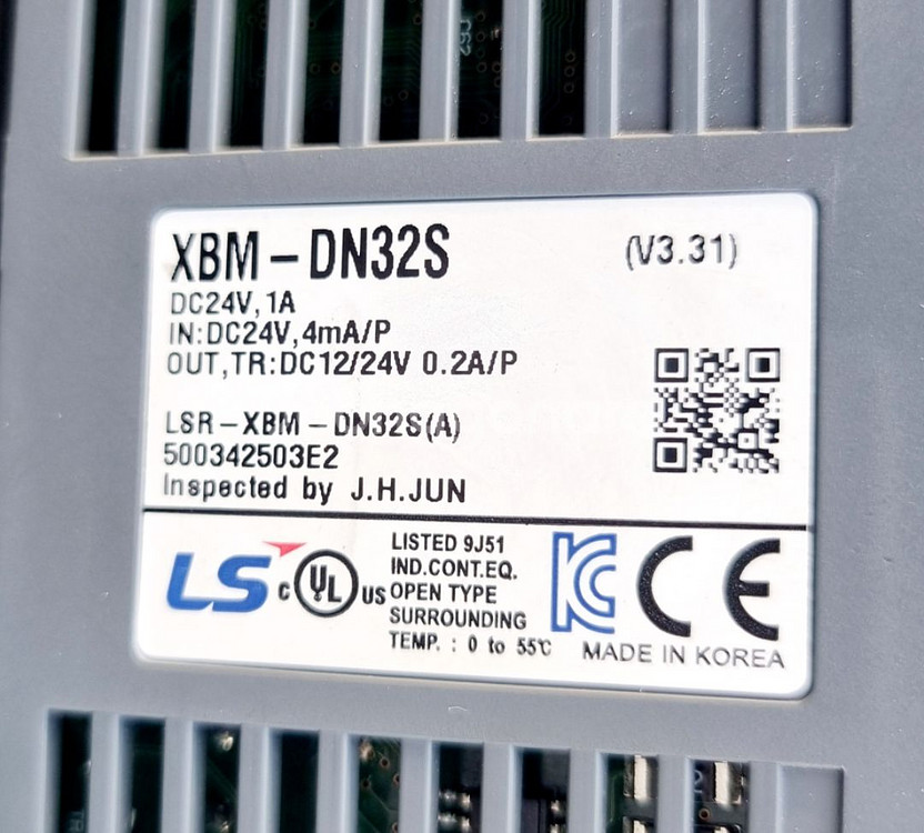 LS PLC XGB XBM-DN32S+Cards--2