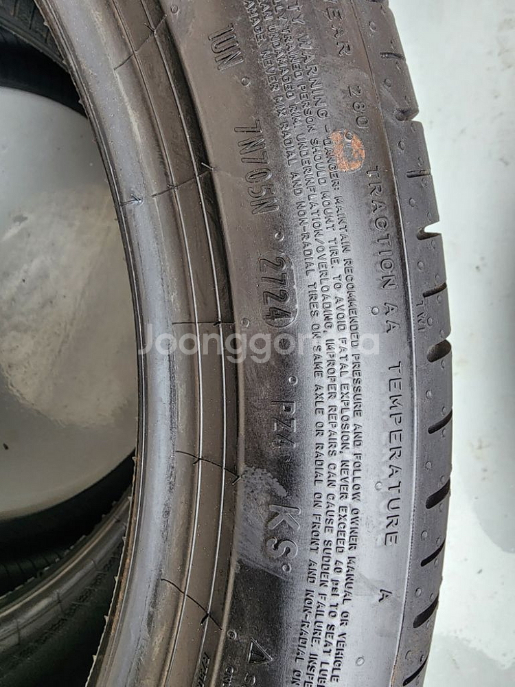 BMWX7피렐리임판순정타이어2754022 3153522--1