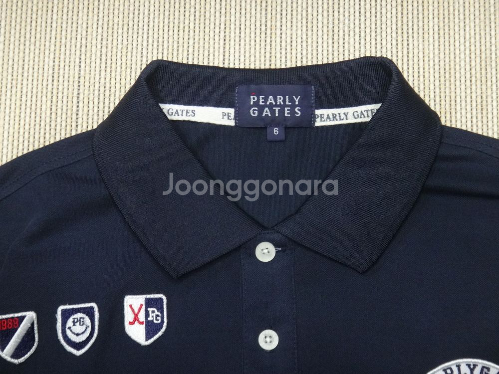 (105) 파리게이츠 PEARLYGATES 카라 반팔티--6