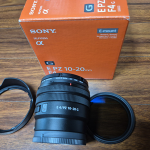 소니 E PZ 10-20mm F4 G 렌즈
