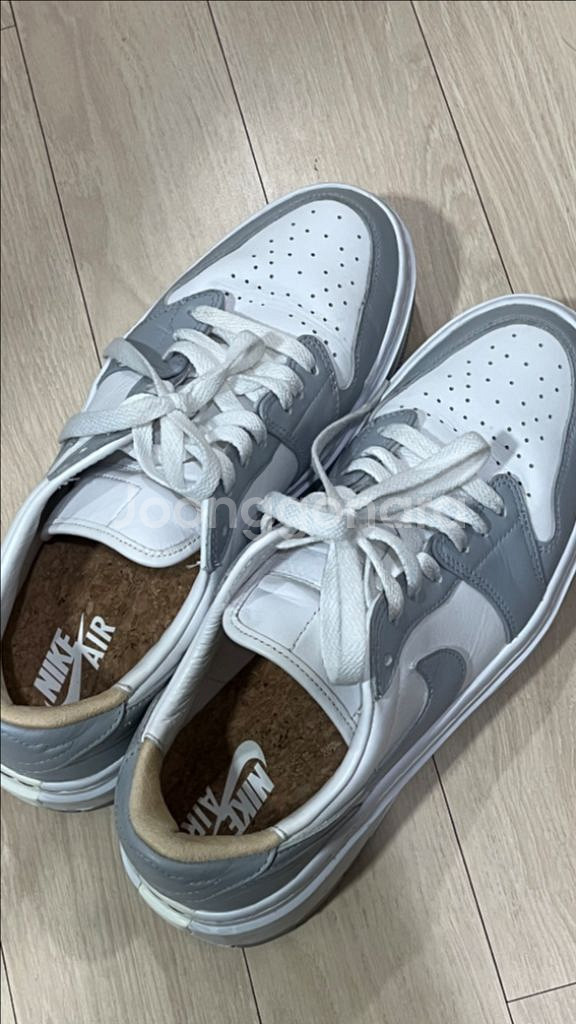 (275) 나이키 에어포스 덩크 울프 그레이--2