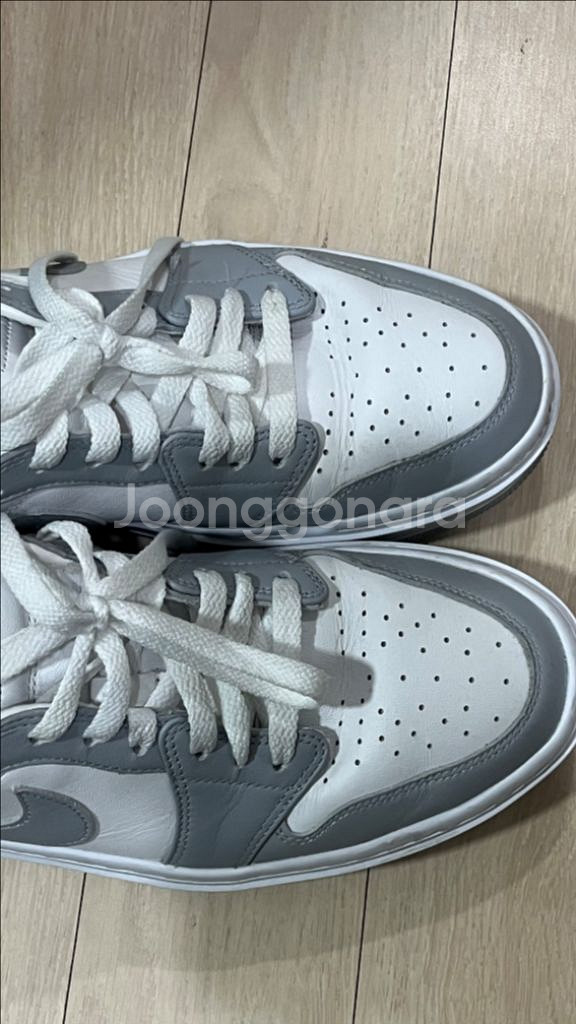 (275) 나이키 에어포스 덩크 울프 그레이--3