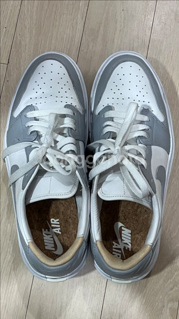 (275) 나이키 에어포스 덩크 울프 그레이--4