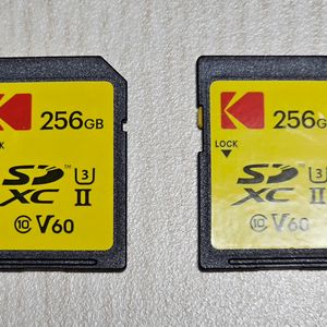 초고속 UHS-2 V60 코닥256기가 2개 일괄