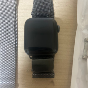 애플워치se 블랙 메쉬+스트랩 4종+케이스+충전기