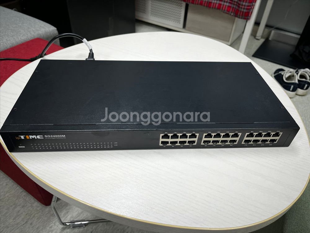iptime 아이피타임 sg24000m 24포트 허브--1