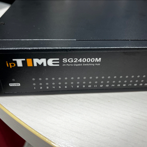 iptime 아이피타임 sg24000m 24포트 허브