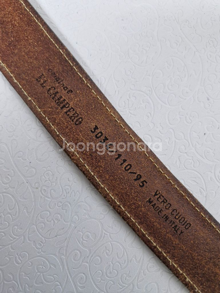 EL CAMPERO 이태리 가죽벨트 정품--3