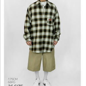 새상품 디키즈 13인치 루즈핏 버뮤다 팬츠