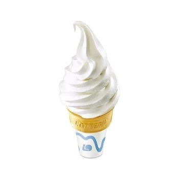 롯데리아 소프트콘 교환권 1장--0