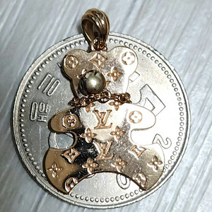 18k곰돌이 펜던트