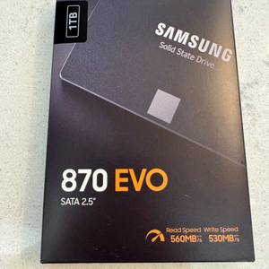 [미개봉]삼성 870 EVO 1TB SSD