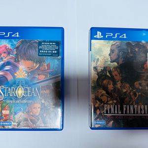 PS4 스타오션5 & 파판12(미개봉)