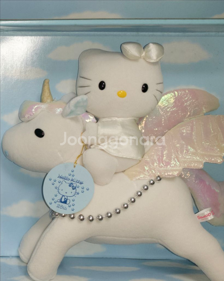 (고전 희귀매물)1999 헬로키티 25주년 페가수스키티--0