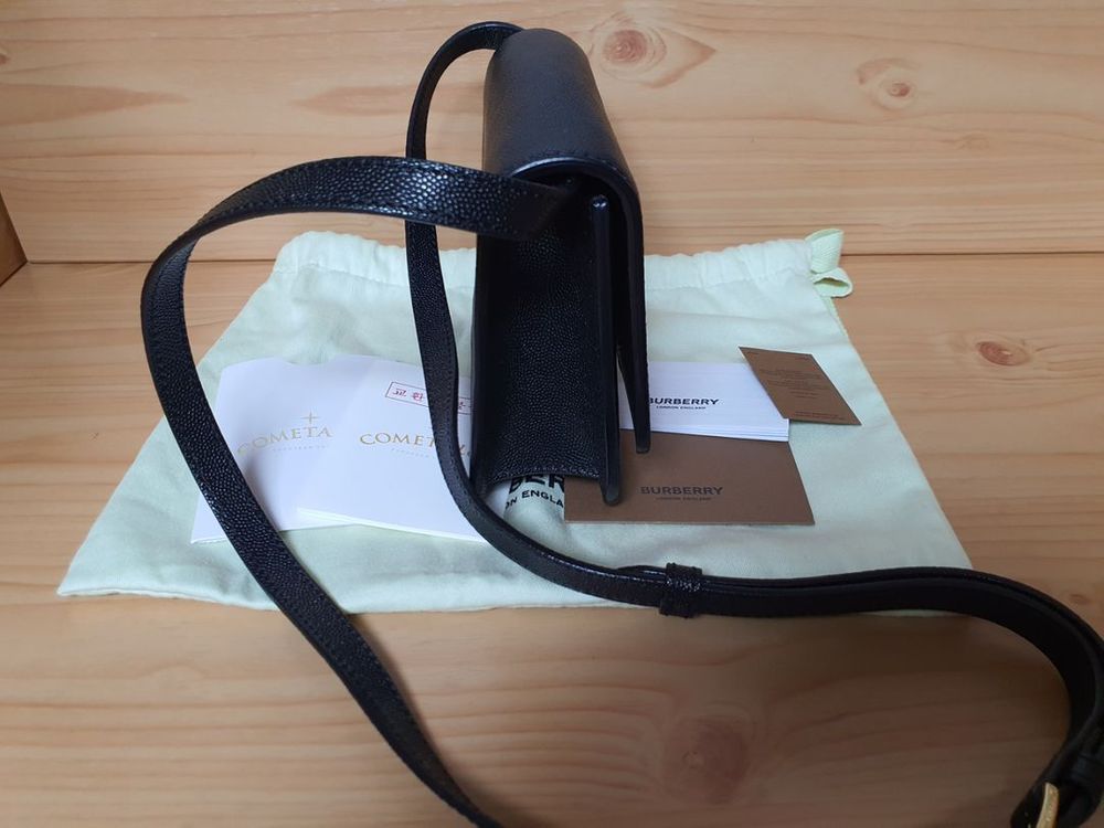 버버리 TB 레더 미니백 8020608--5