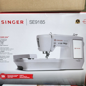 Singer 미싱기 재봉틀 가수 SE9185 재봉 자수