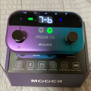 충전식 블루투스 멀티이펙터 mooer prime m1