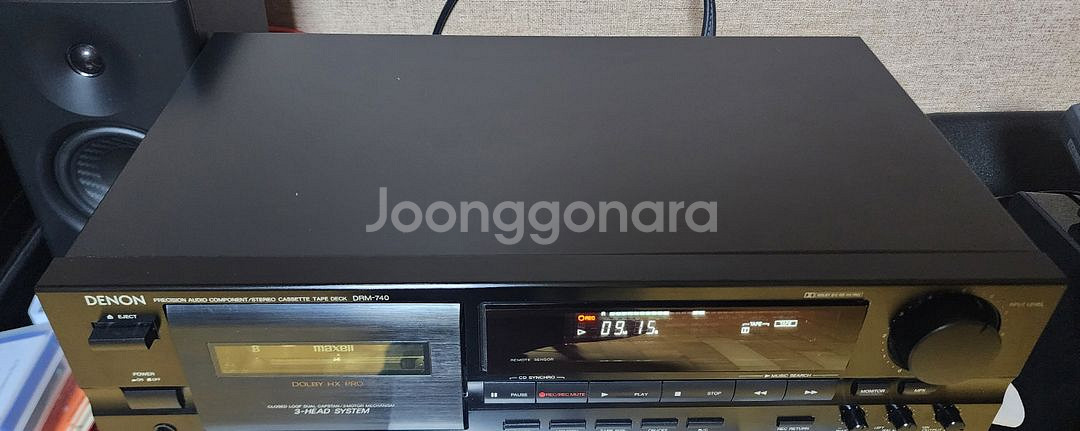 (인하) 데논 중급 3헤드 데크 DRM-740--4