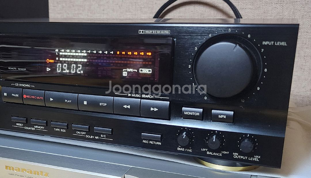 (인하) 데논 중급 3헤드 데크 DRM-740--2