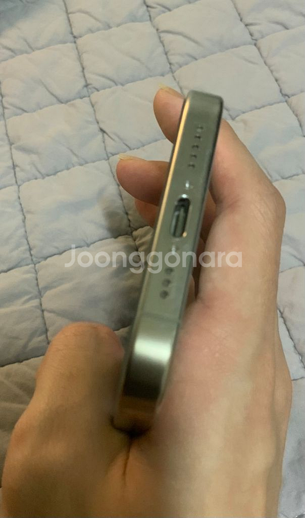 아이폰 15프로 256 (하자있음)--4