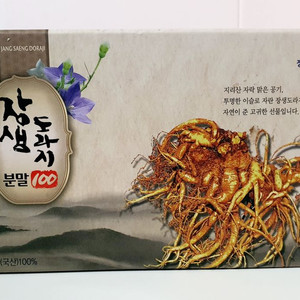 진주 장생도라지 분말 100*3박스