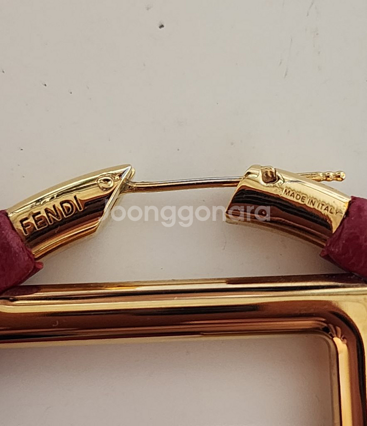펜디 F is Fendi 후프 귀걸이--6