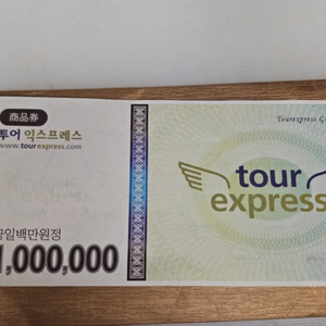 투어익스프레스 상품권 100만원권