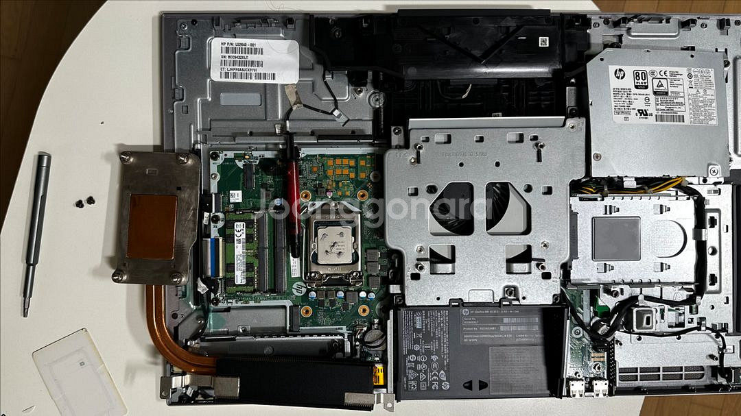 HP 엘리트원 800 G5 일체형PC--2
