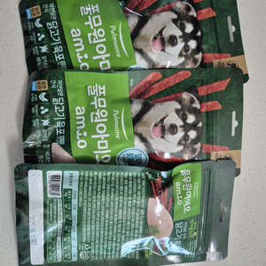 강아지간식 풀무원아미오 닭고기 3개