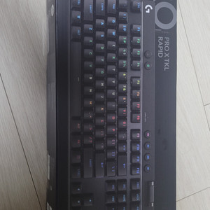 로지텍 G pro x tkl rapid 블랙 신품