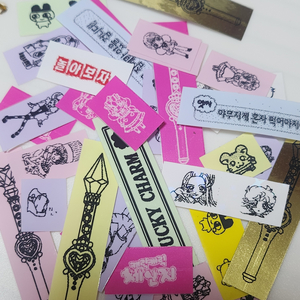 라벨 커미션 꿈빛파티시엘 슈가슈가룬 아이돌 햄토리 고