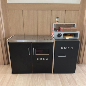 란가구 스메그 주방놀이(원목)