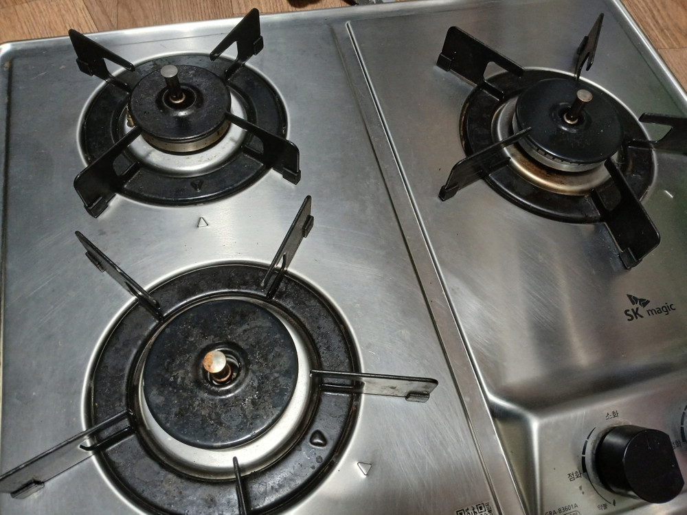 SK매직 GRA-B3601A 3구 가스레인지 도시가스 이미지