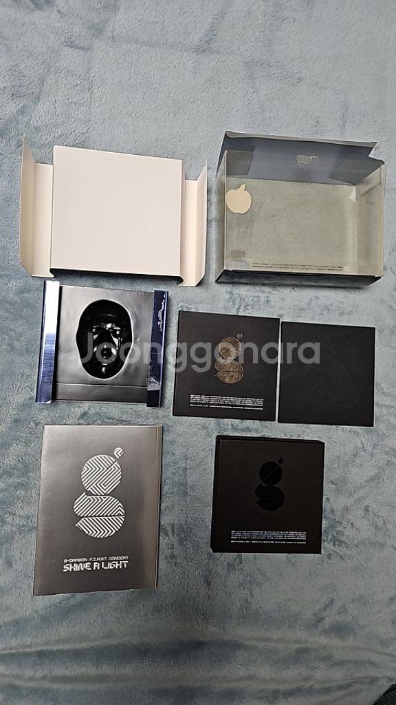빅뱅 지드래곤 샤인어라잇 DVD와 팜플렛 등--2